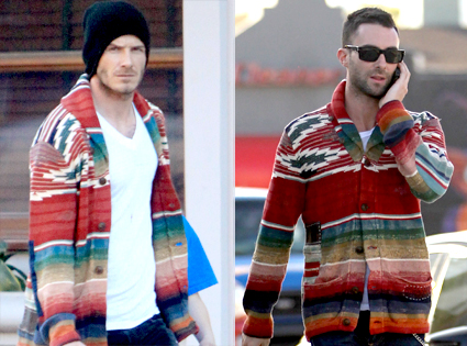 David Beckham, Adam Levine David Beckham, Adam Levine